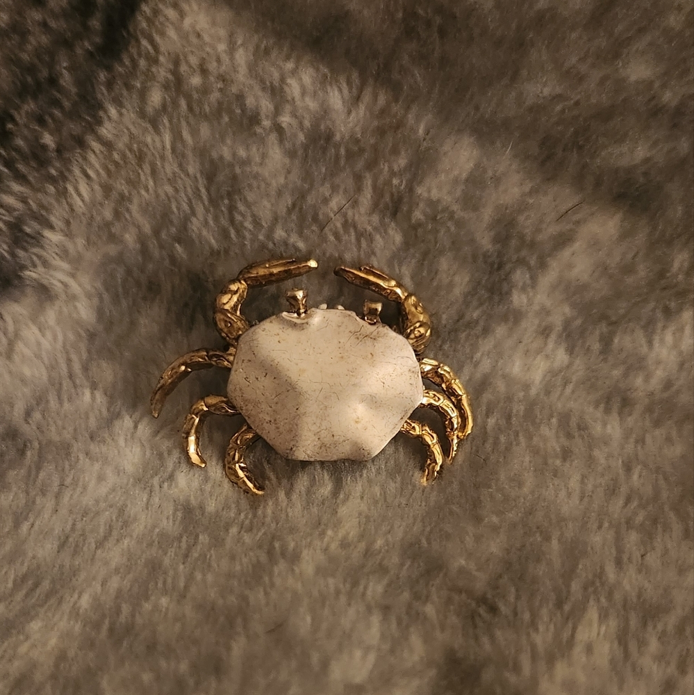 Crab or Cancer vintage pin